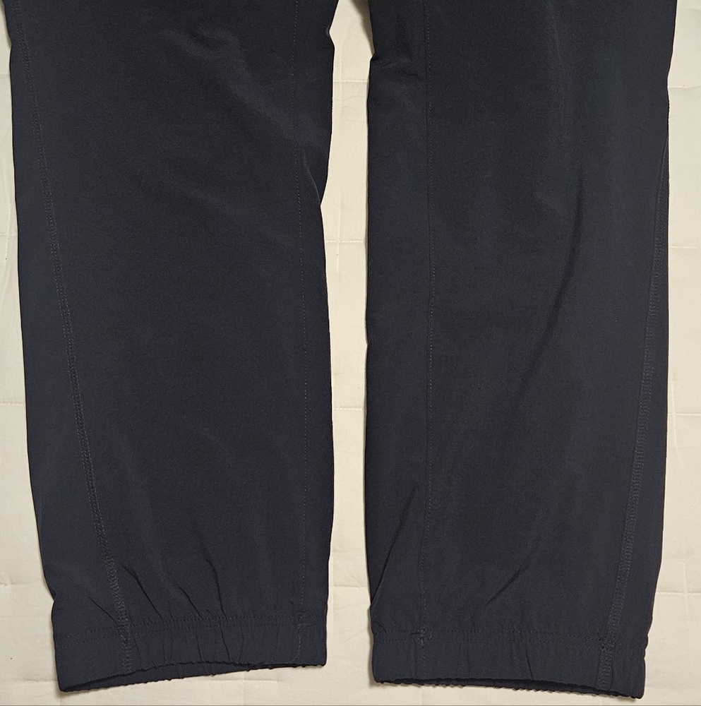 Women's Eddie Bauer Fleece Lined Pants: Nany w/Navy/Green Plaid Fleece: Size- 16 - Picture 9 of 11
